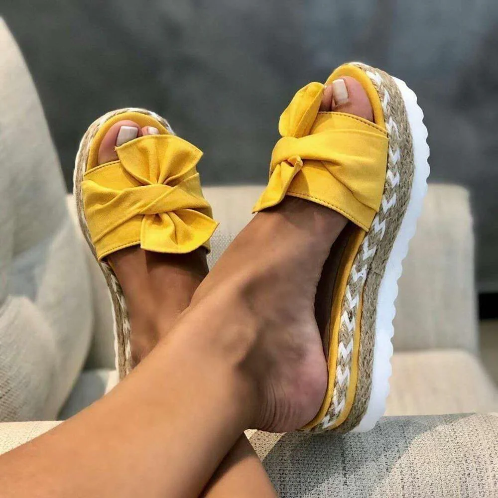 FRESH AND COMFORTABLE PLATFORM SANDALS - Image 5