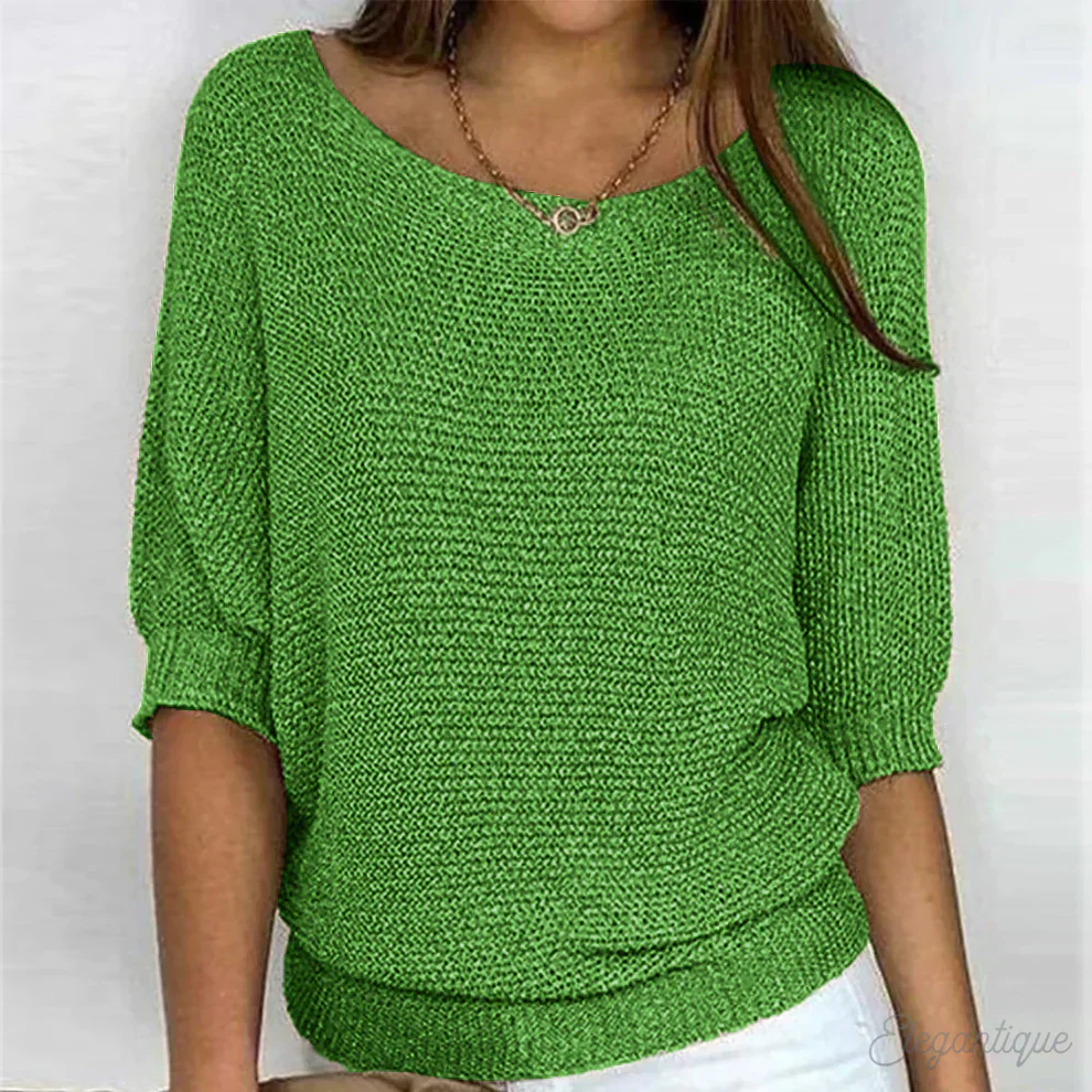 Georgia - Relaxed Knit Top - Image 6