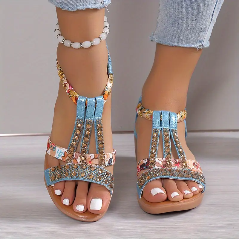 GIRILAMBONE™ BOHEMIAN WEDGE HEEL SANDALS