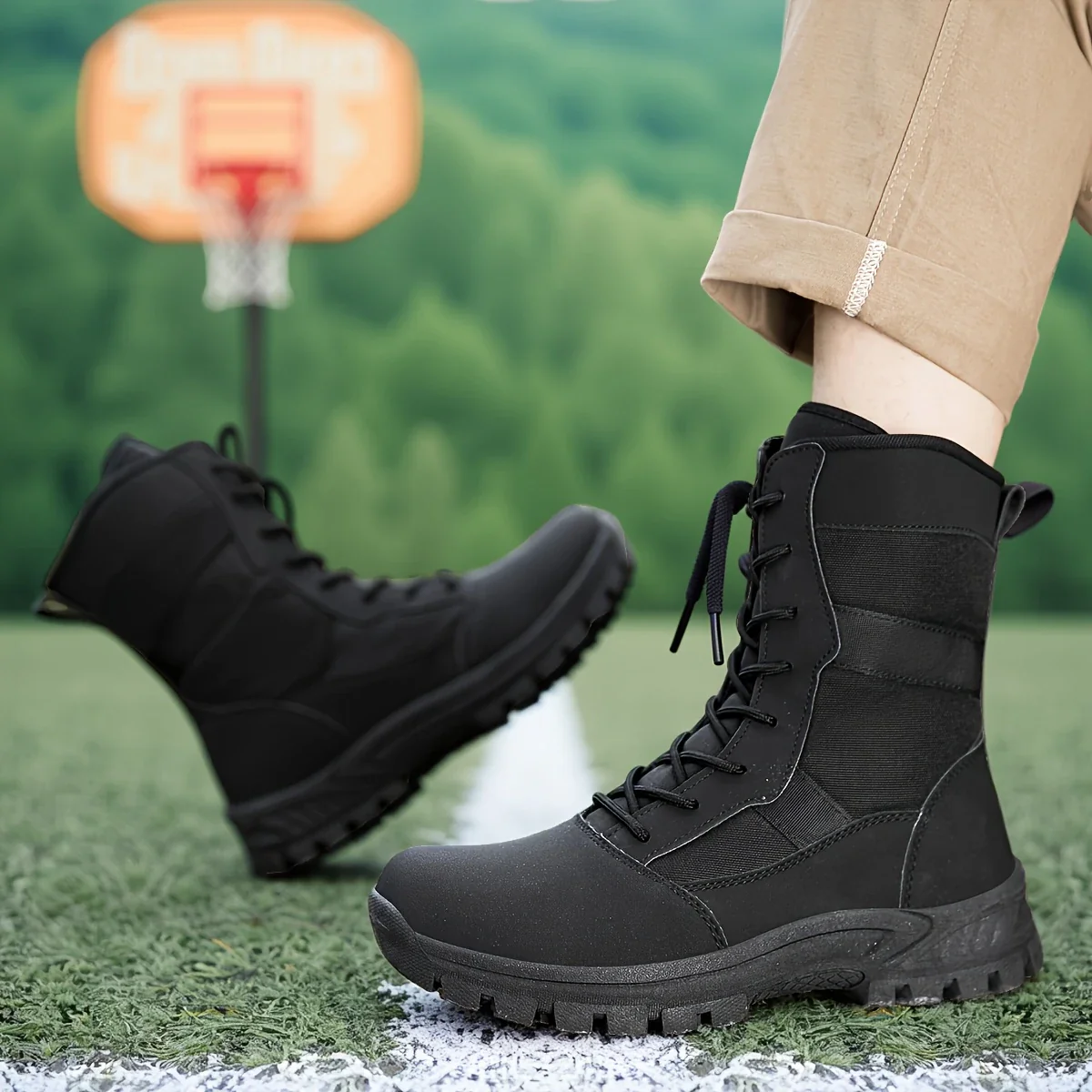IRONCREST™ — MEN’S SOLID COLOR HIGH-TOP HIKING BOOTS - Image 3