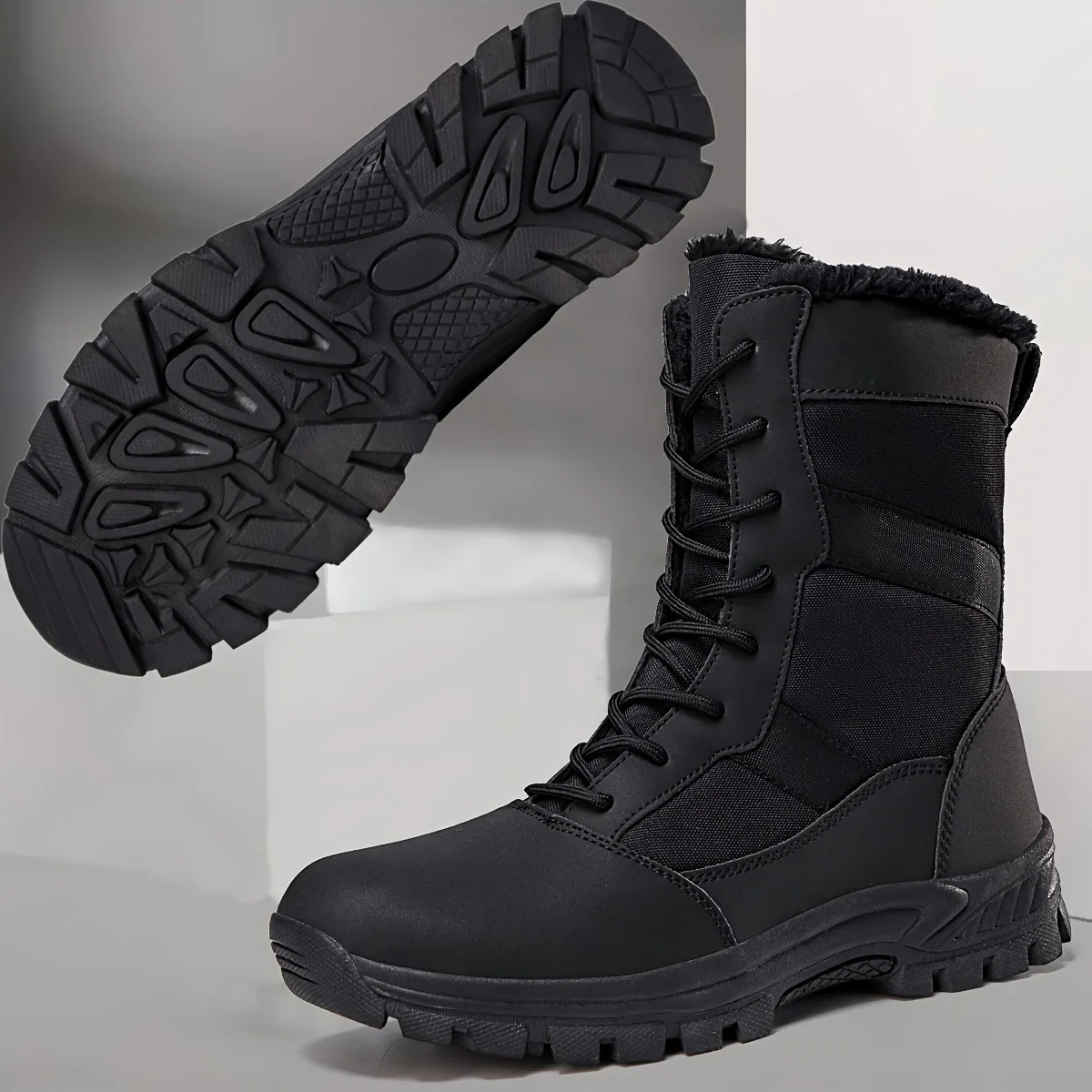 IRONCREST™ — MEN’S SOLID COLOR HIGH-TOP HIKING BOOTS - Image 5