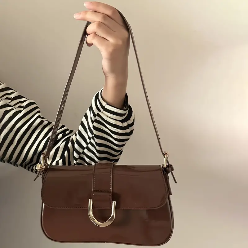 ISABELLA™ FASHION PU LEATHER SHOULDER BAG - Image 9