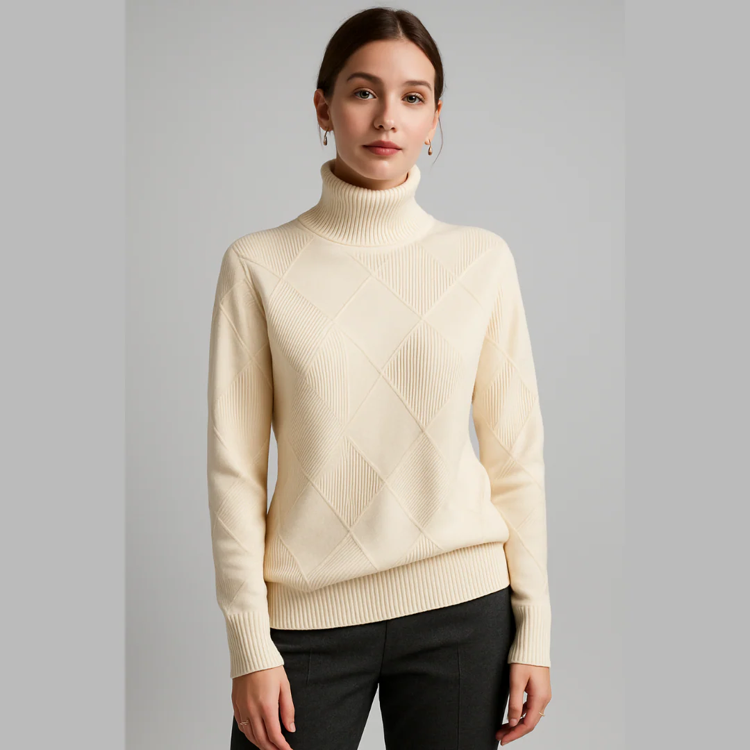 ISLA™ | CASHMERE BLEND TURTLENECK - Image 4