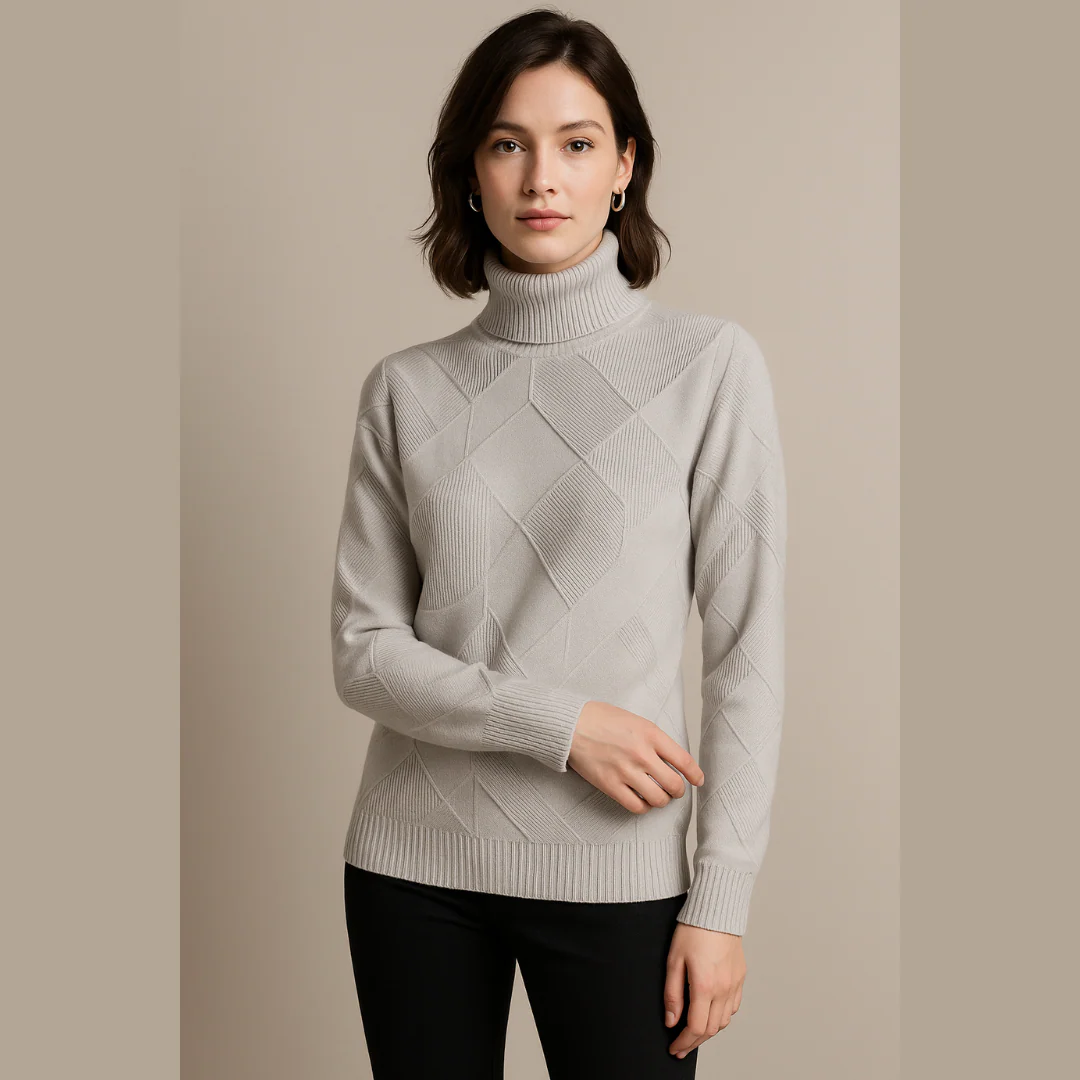 ISLA™ | CASHMERE BLEND TURTLENECK - Image 5