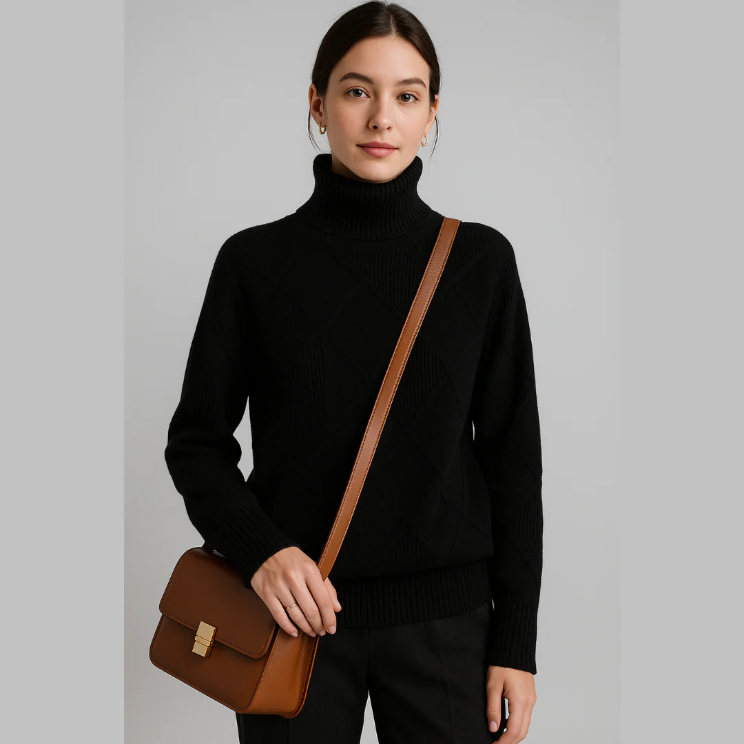 ISLA™ | CASHMERE BLEND TURTLENECK - Image 8