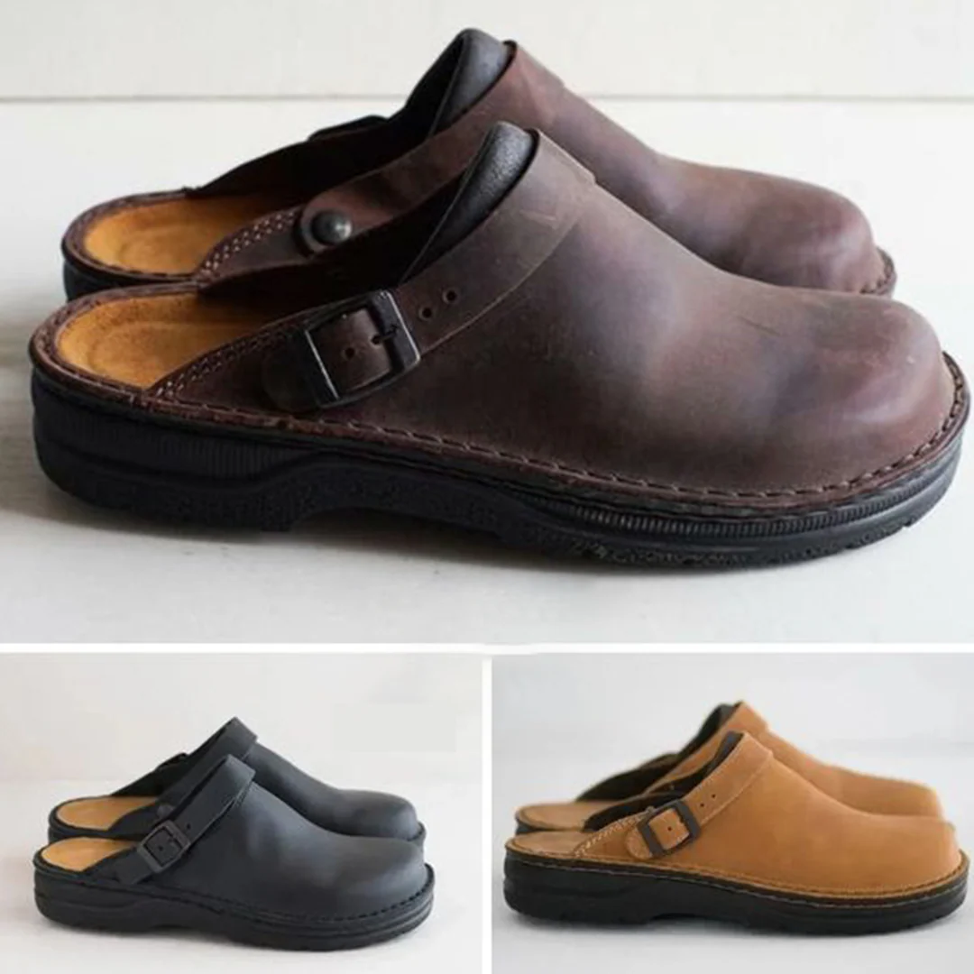 JACK™ ORTHOPEDIC LEATHER SLIPPERS - Image 4
