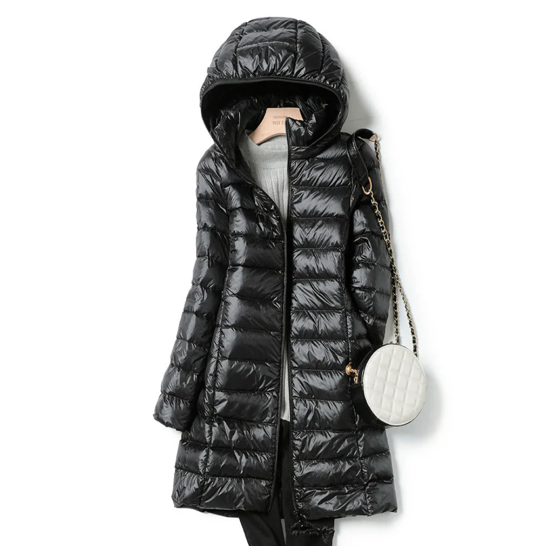 Katie - Long Ultralight Puff Down Jacket - Image 4