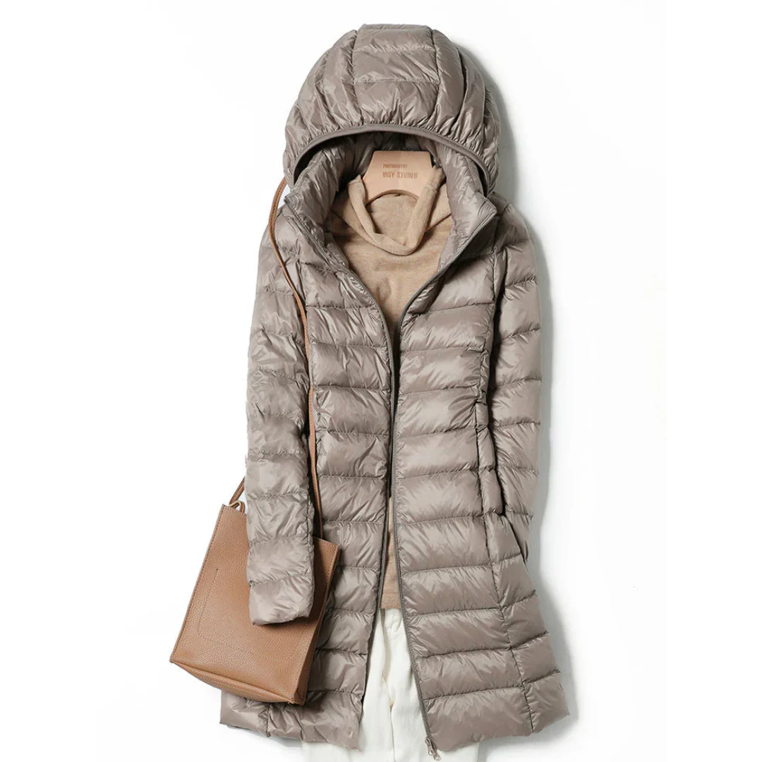 Katie - Long Ultralight Puff Down Jacket - Image 5