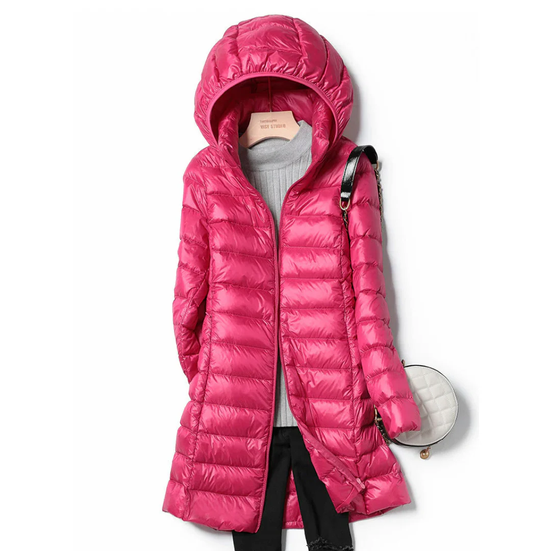 Katie - Long Ultralight Puff Down Jacket - Image 6