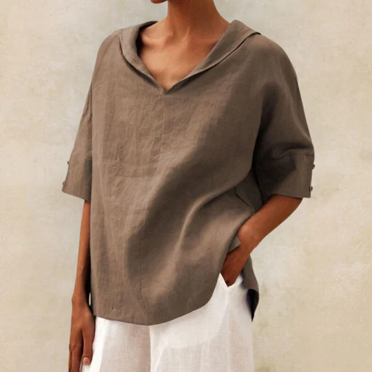 KEIRA™ | CASUAL LOOSE-FIT BLOUSE - Image 3