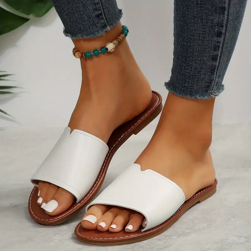 KIARA™ WOMEN'S CASUAL ROUND-TOE FLAT SANDALS - Image 9