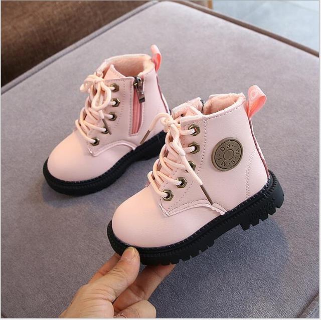 KIDS LEATHER NON-SLIP WARM BOOTS 2026