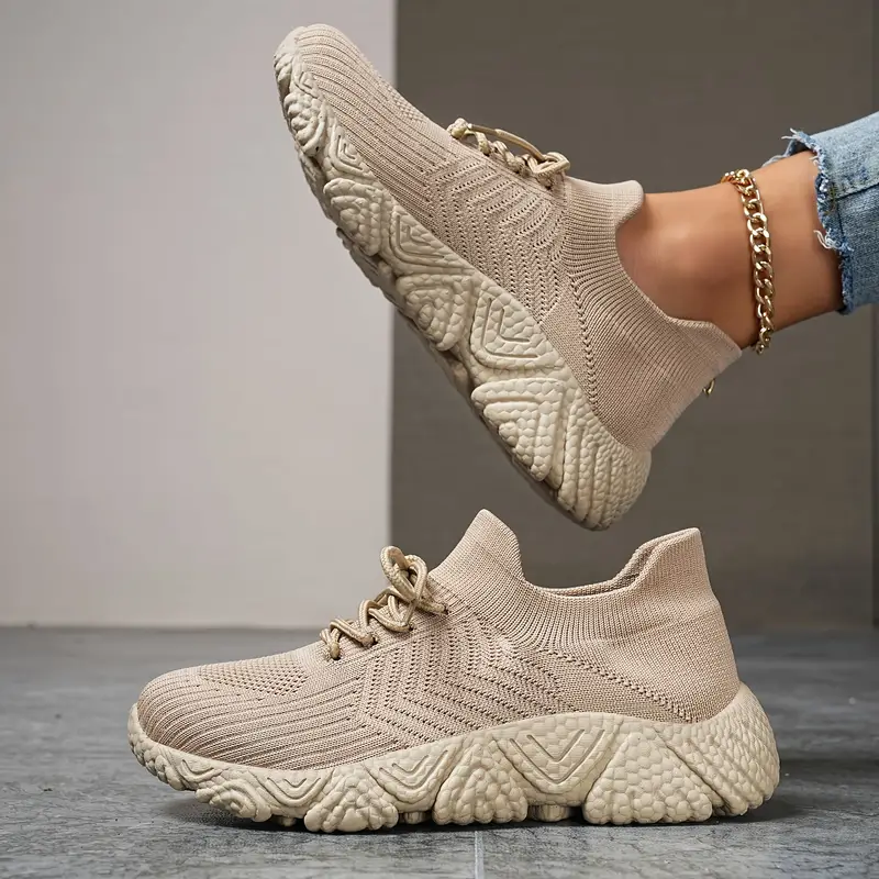 KLAIRE™ SIMPLE MESH BREATHABLE CHUNKY SNEAKERS - Image 2