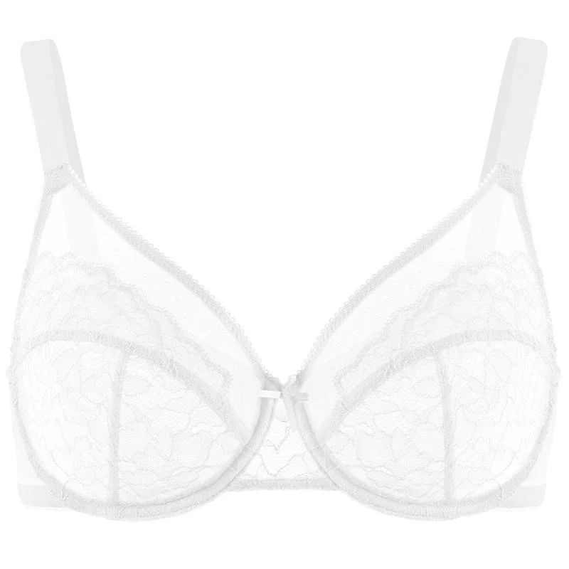 KOOMBANA™ ENCHANTE LACE UNDERWIRE UNLINED MINIMIZER BRA - Image 3