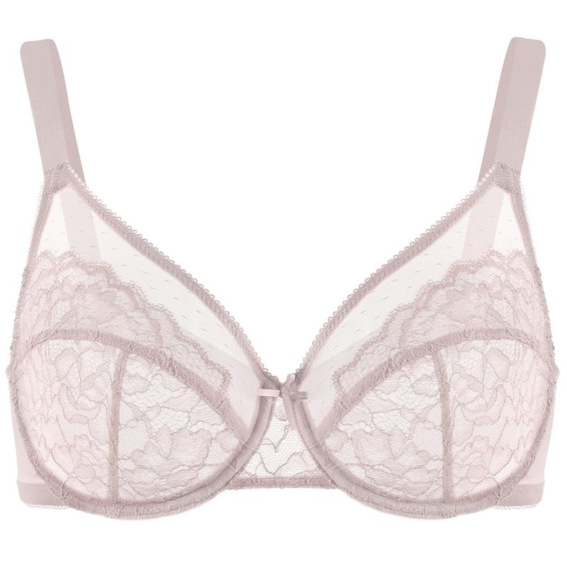 KOOMBANA™ ENCHANTE LACE UNDERWIRE UNLINED MINIMIZER BRA - Image 4