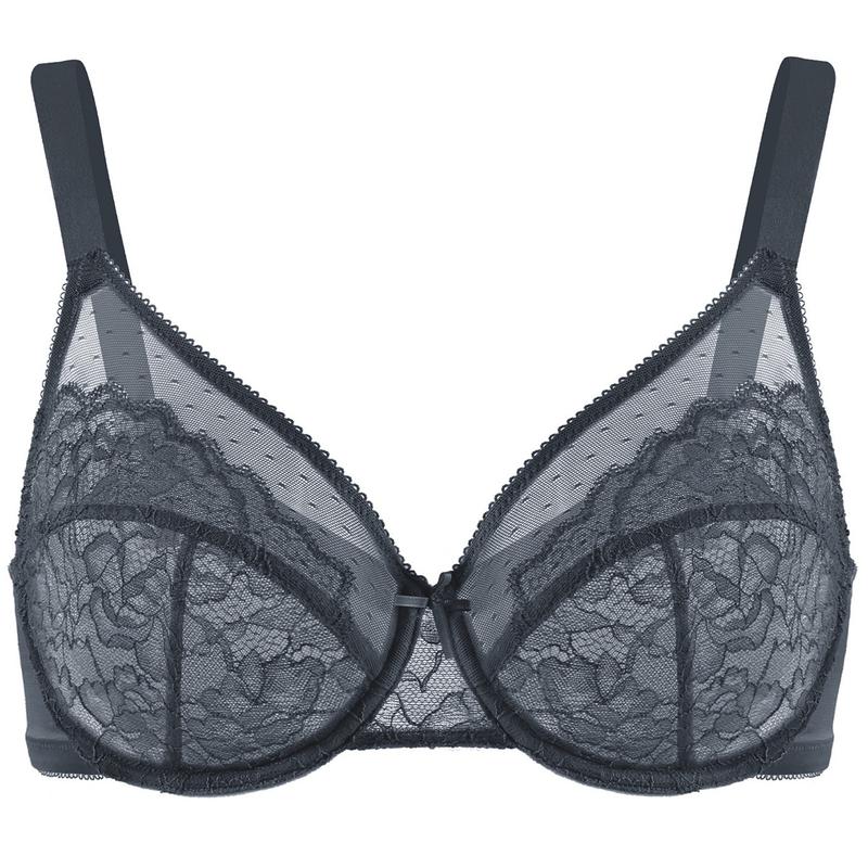 KOOMBANA™ ENCHANTE LACE UNDERWIRE UNLINED MINIMIZER BRA - Image 6