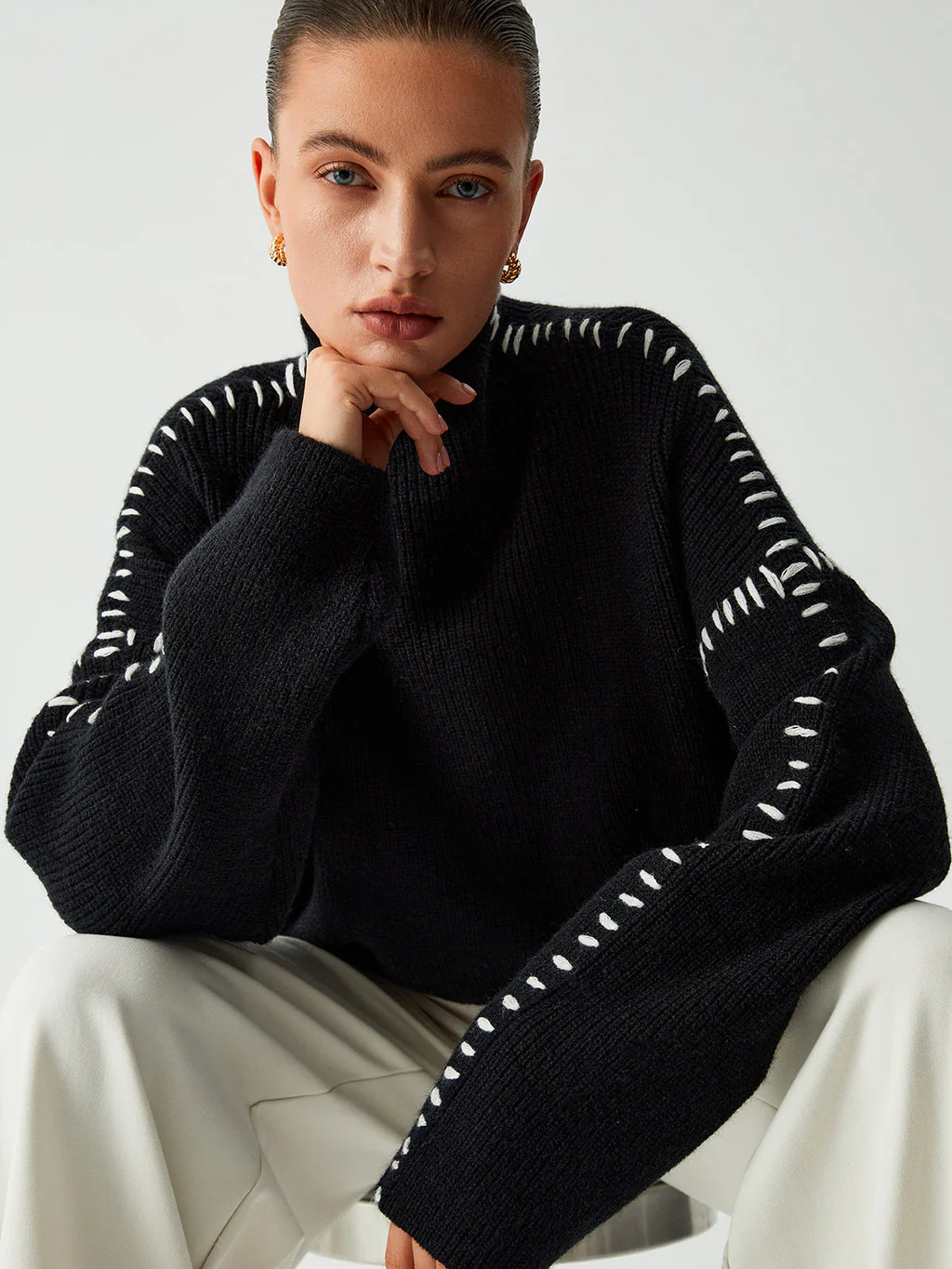 Kylie - Elegant Sweater for Women - Image 4