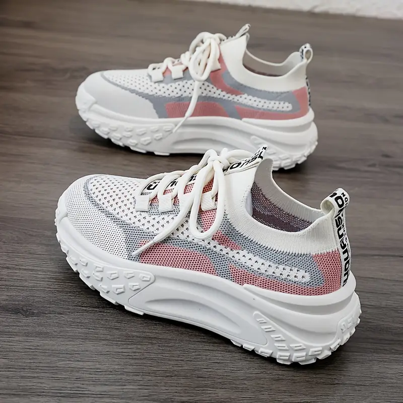 LEISA™ BREATHABLE TRENDY KNIT MESH ORTHO SNEAKERS - Image 3