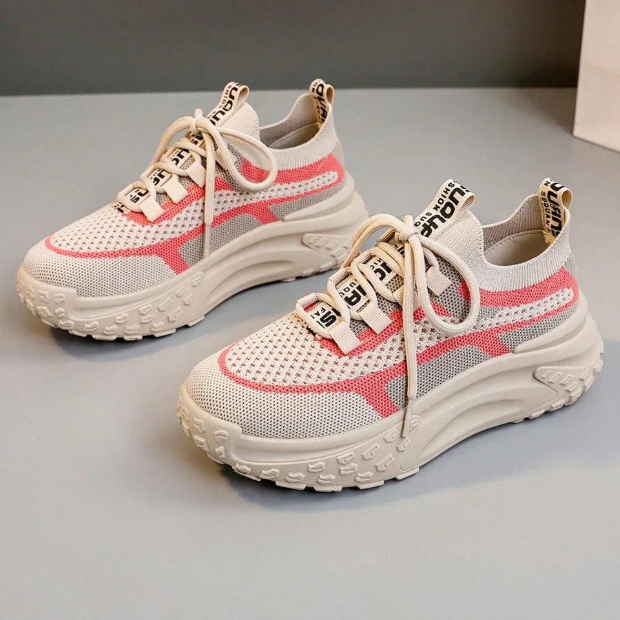 LEISA™ BREATHABLE TRENDY KNIT MESH ORTHO SNEAKERS - Image 8