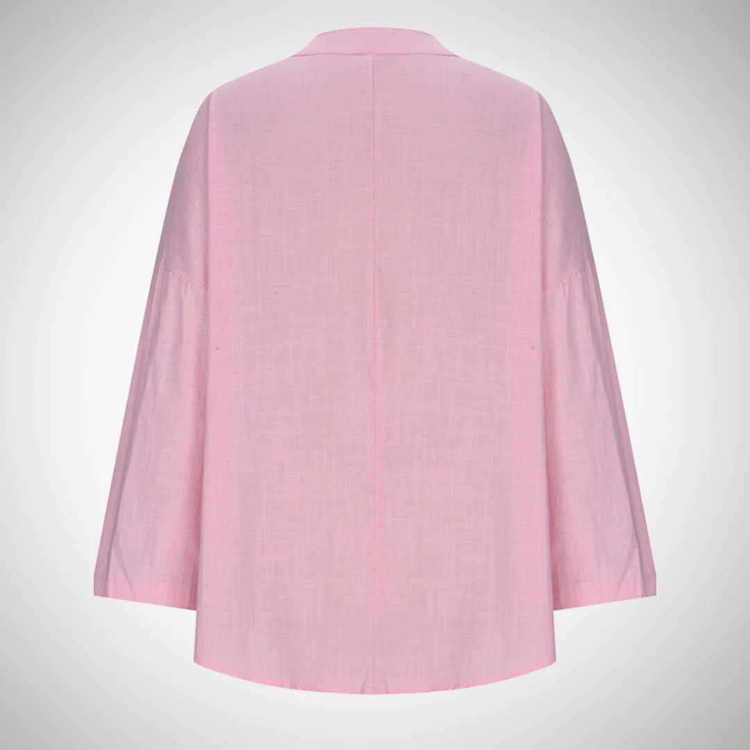 LENARA™ | FLOWY ELEGANT BEACH SHIRT - Image 8