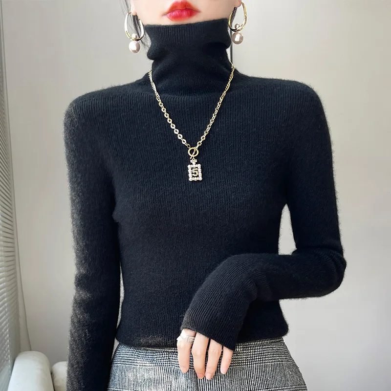 Lenie - Casual Turtleneck Sweater - Image 5