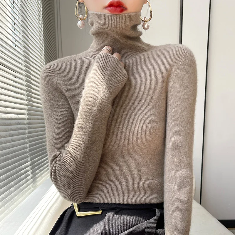 Lenie - Casual Turtleneck Sweater - Image 7