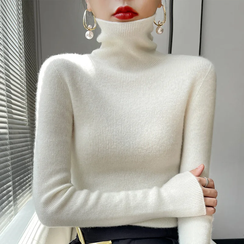 Lenie - Casual Turtleneck Sweater - Image 8