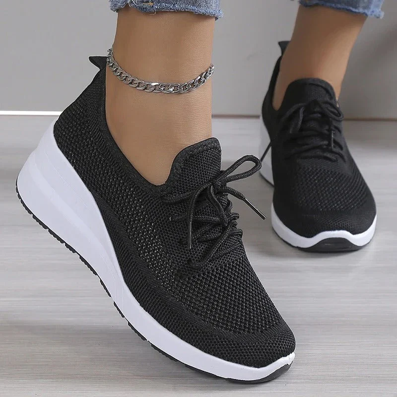 LIANA™ WOMEN'S ORTHOPEDIC BREATHABLE MESH SNEAKERS - Image 3