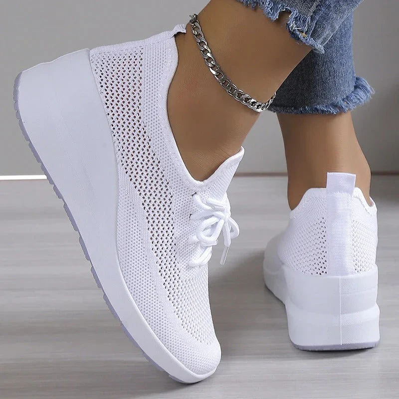 LIANA™ WOMEN'S ORTHOPEDIC BREATHABLE MESH SNEAKERS - Image 5