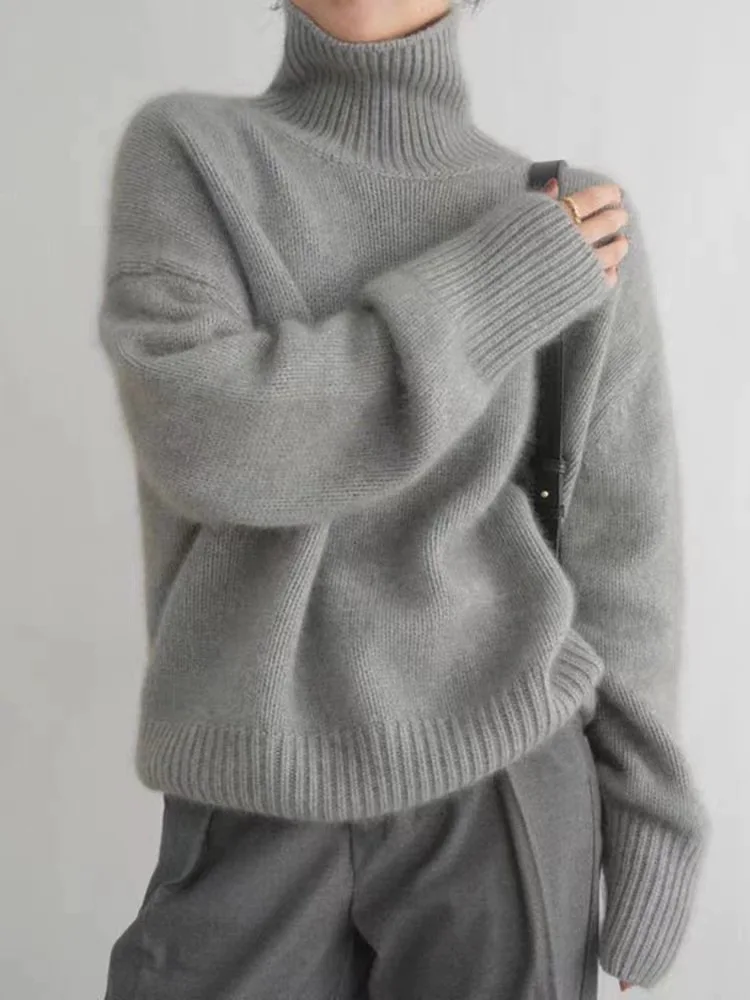 Lilian - Wool Turtleneck Sweater - Image 3