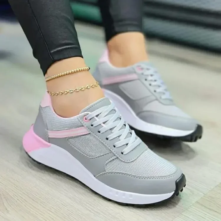 LILY™ CASUAL LACE-UP VULCANIZED ORTHOPEDIC SNEAKERS - Image 5