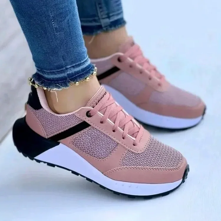 LILY™ CASUAL LACE-UP VULCANIZED ORTHOPEDIC SNEAKERS - Image 6
