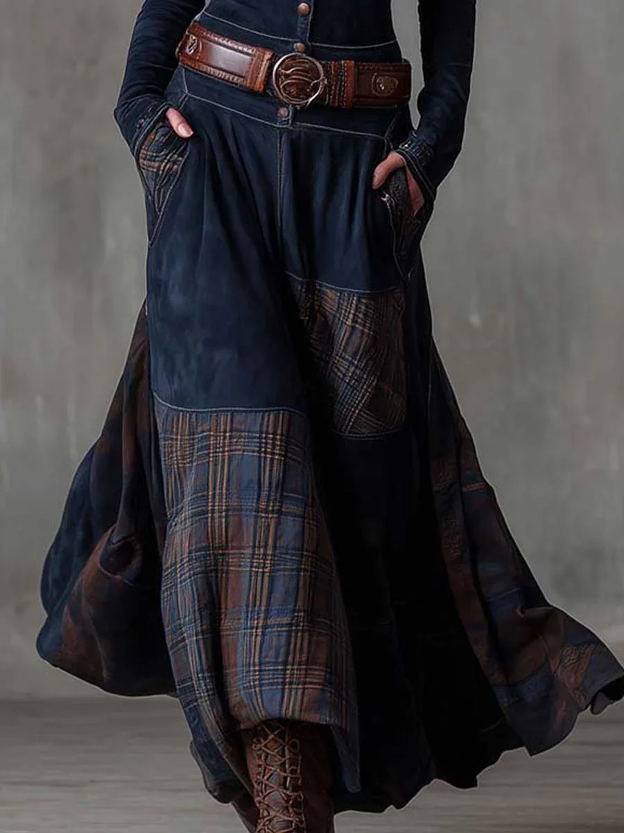 LILY™ | BELTED SUEDE MAXI DRESS - Image 8