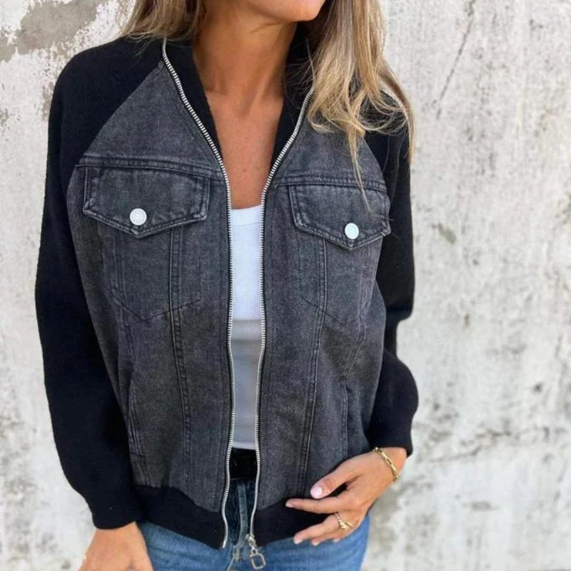 LORETTA™ – MODERN DENIM JACKET - Image 7