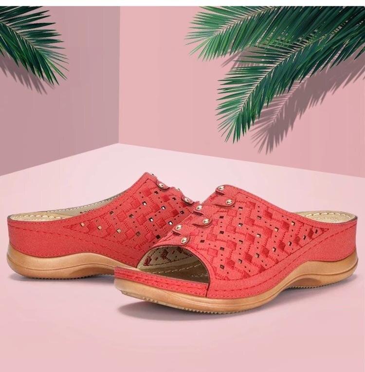 LOW-HEELED BUNION CORRECTOR ORTHOPEDIC SANDALS - Image 9