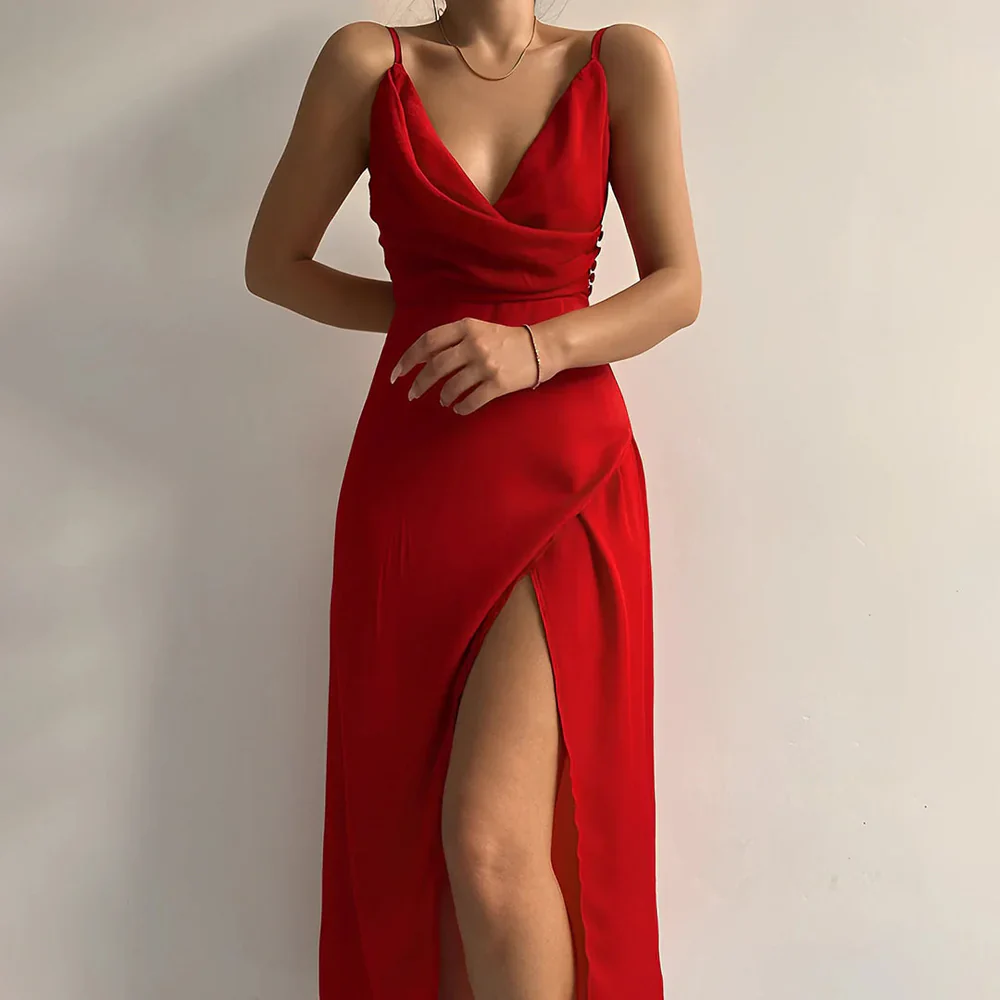 LUMINATE™ – LONG DRESS WITH SIDE SLIT - Image 2