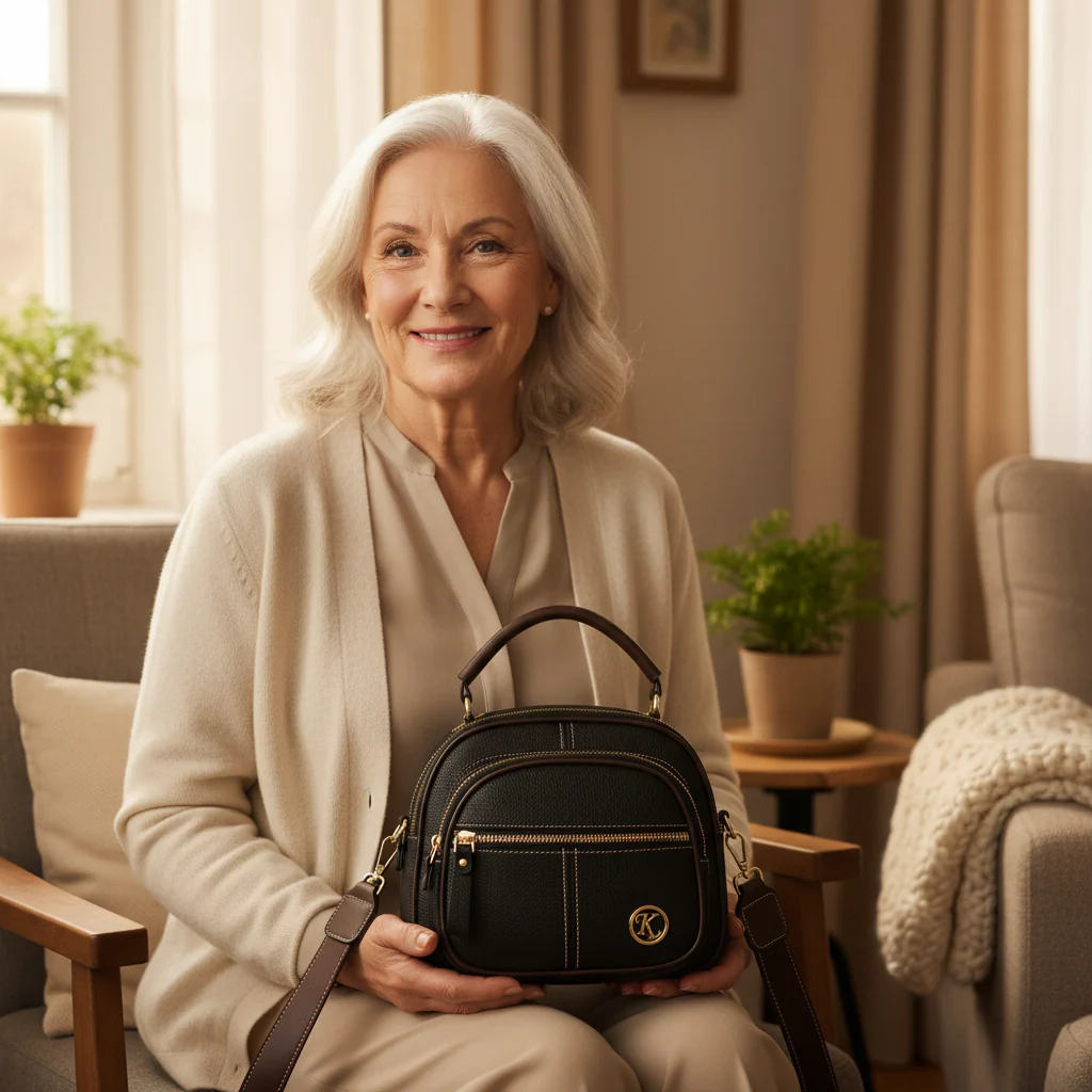 MARCELINE AUTUMN SHOULDER BAG - Elegant & Timeless - Image 9
