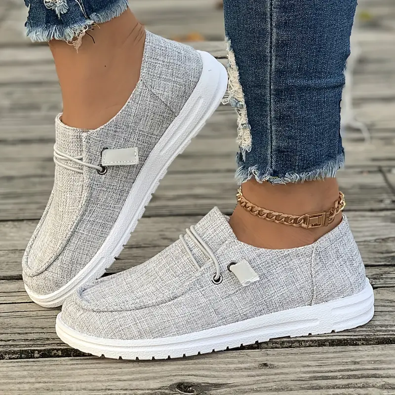 MARGOT™ CASUAL LIGHTWEIGHT FLAT CANVAS SHOES - Image 3