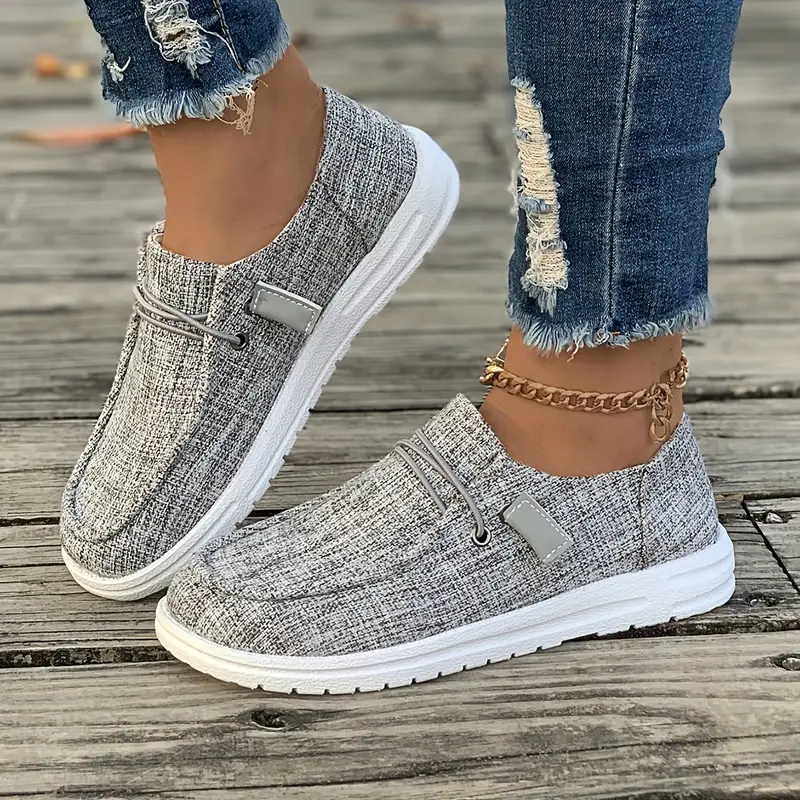 MARGOT™ CASUAL LIGHTWEIGHT FLAT CANVAS SHOES - Image 4