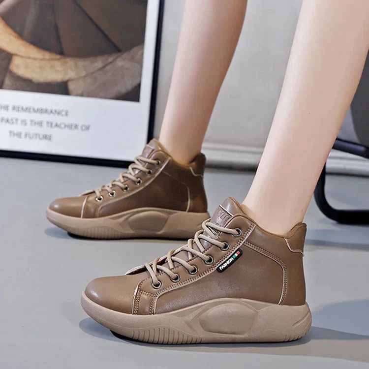 WOMEN'S PREMIUM HIGH TOP THICK SOLE BOOTS - 2026 AUS BEST SELLER - Image 3