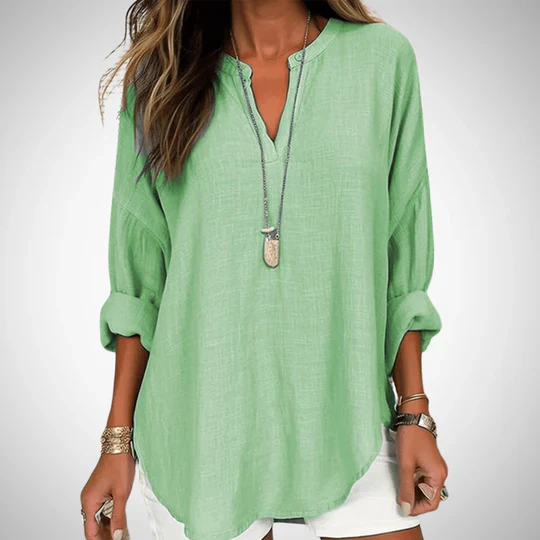 MILA™ | FLOWY ELEGANT BEACH SHIRT - Image 3