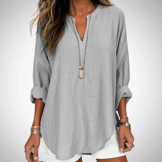 MILA™ | FLOWY ELEGANT BEACH SHIRT - Image 5