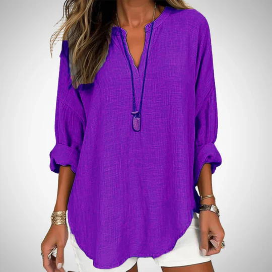 MILA™ | FLOWY ELEGANT BEACH SHIRT - Image 6