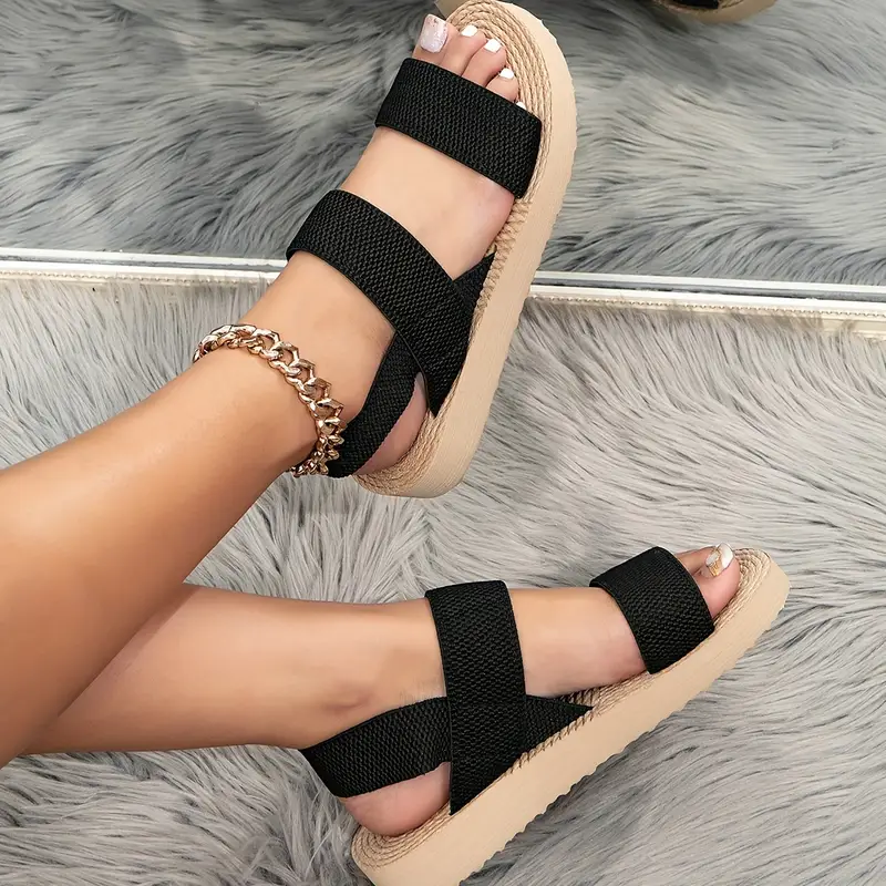 NARACOORTE™ WOMEN'S ANKLE STRAP WEDGE SANDALS - Image 4