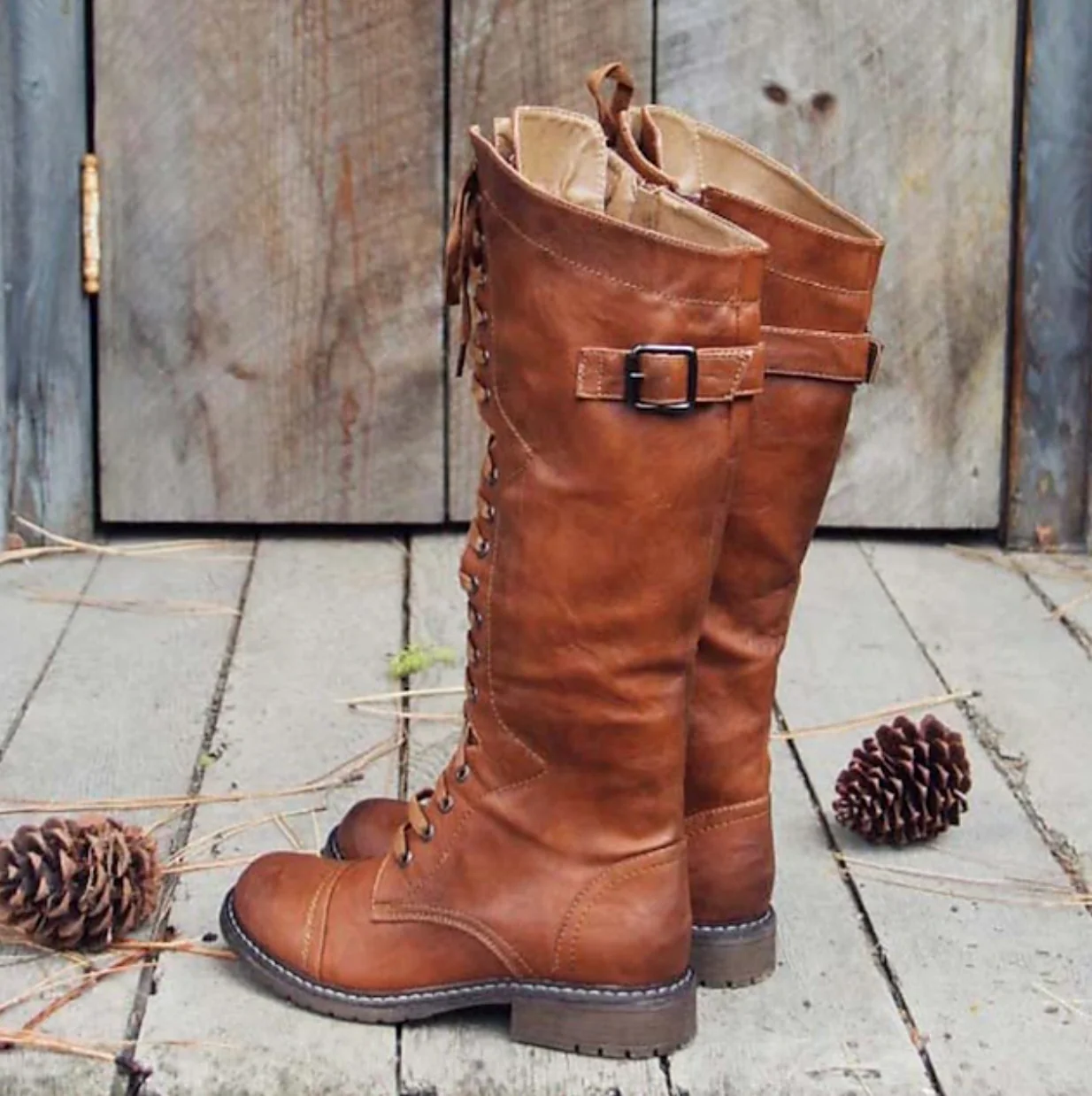 ODESSA™ WOMEN'S KNEE-HIGH EQUESTRIAN STYLE BOOTS - Image 5