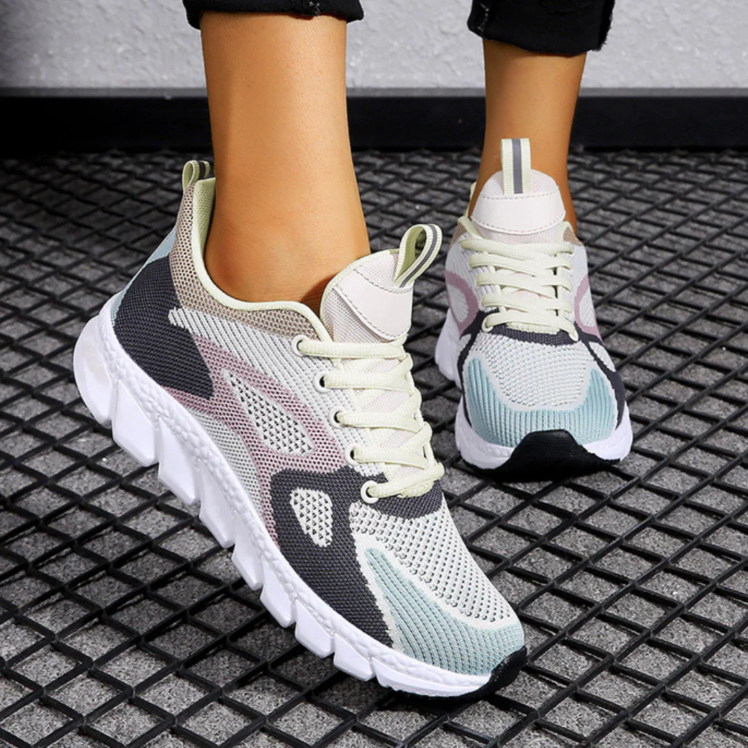 ORTHOFANATIC™ BREATHABLE MESH RELIEF CUSHION SNEAKERS - Image 3
