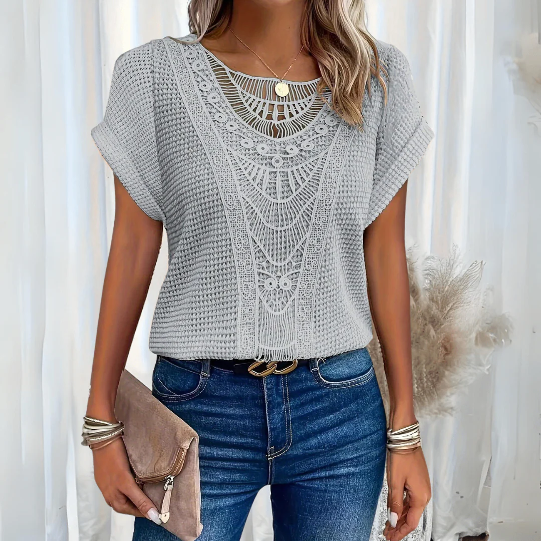 PEARL™ | ELEGANT IBIZA STYLE BLOUSE - Image 7