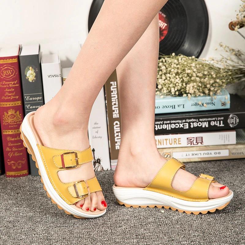 SUPER COMFY PLATFORM SANDALS WITH ARCH SUPPORT - 2026 MODEL - Image 3