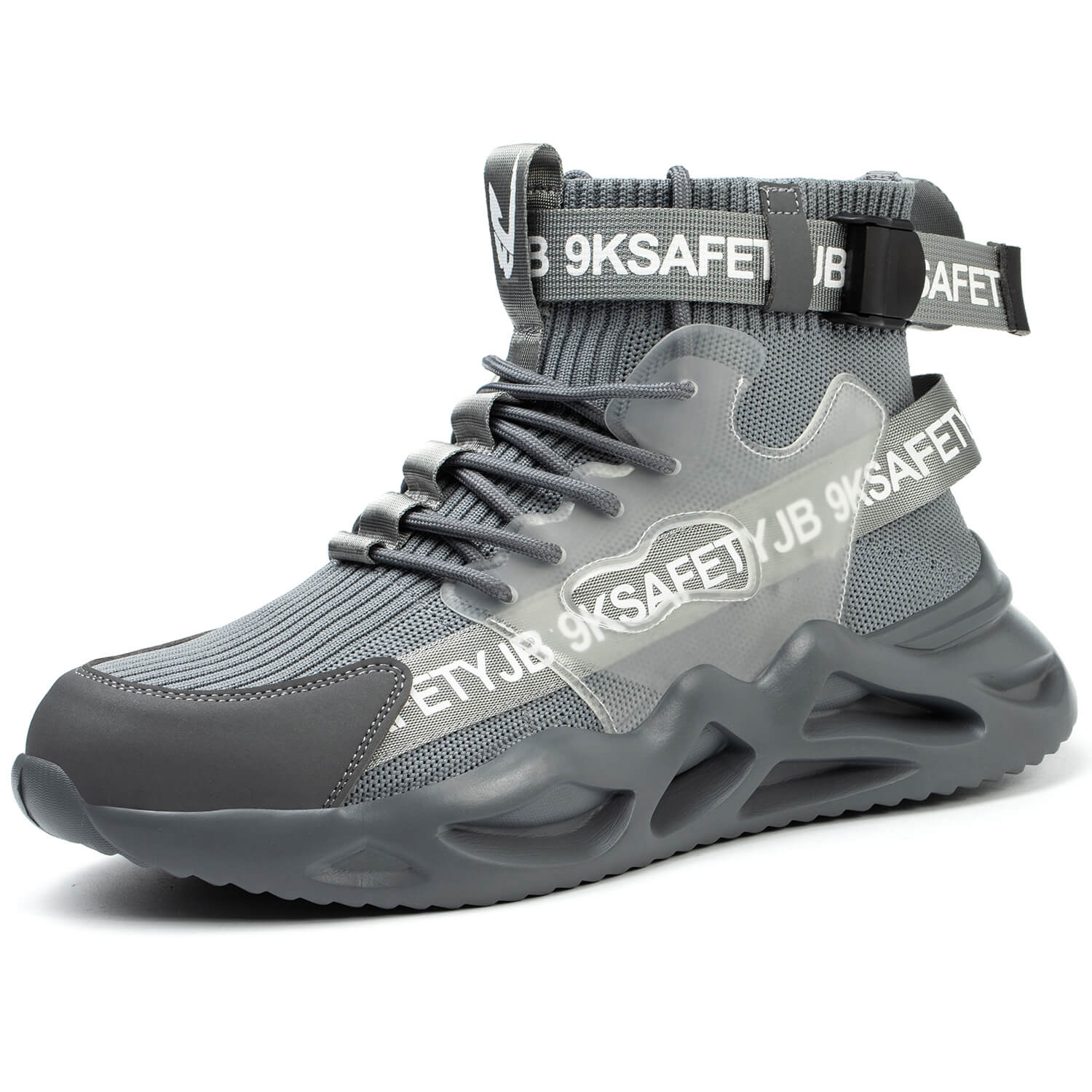 RAPTOR™ LIGHTWEIGHT COMFORTABLE STEEL TOE WORK SHOES - Image 10