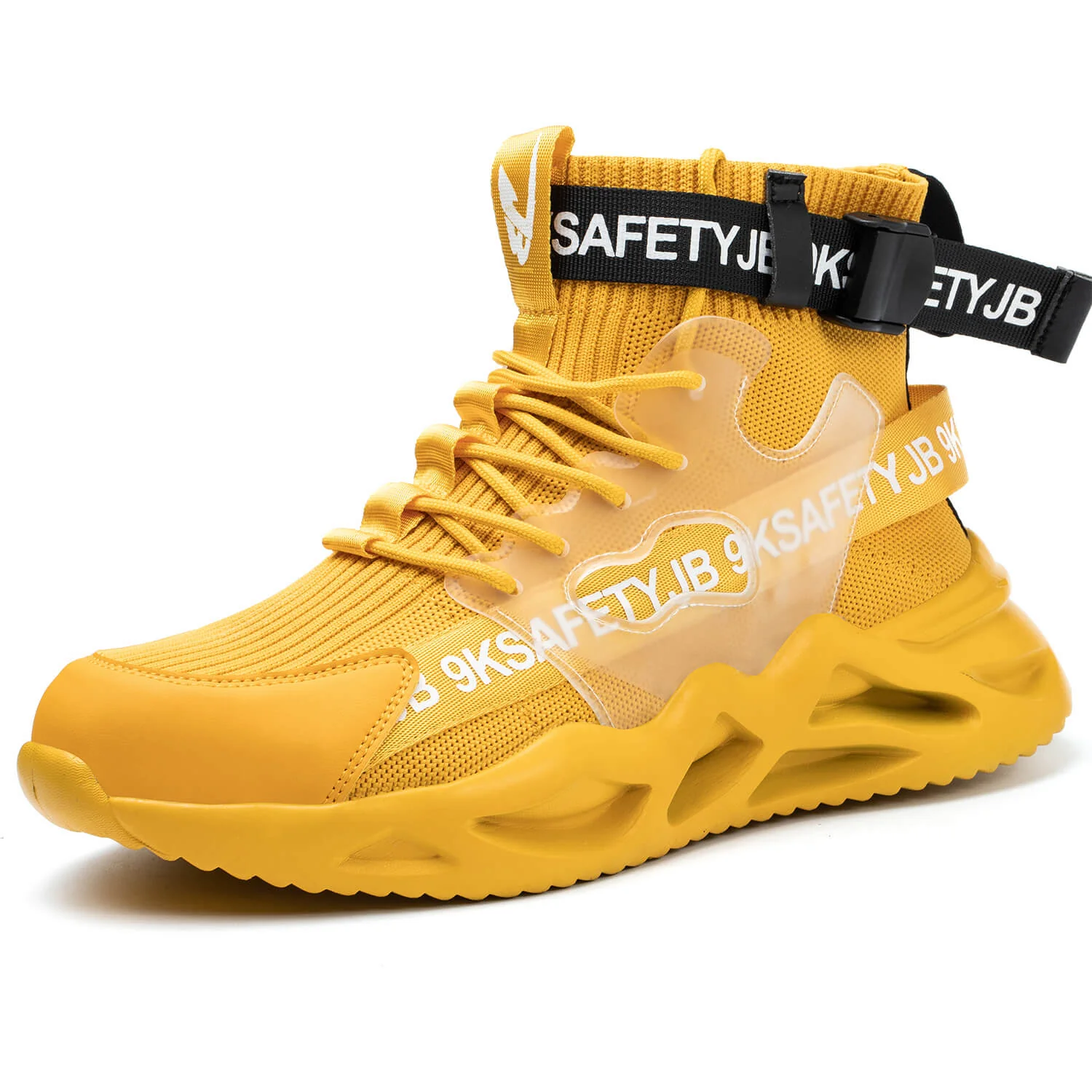 RAPTOR™ LIGHTWEIGHT COMFORTABLE STEEL TOE WORK SHOES - Image 12